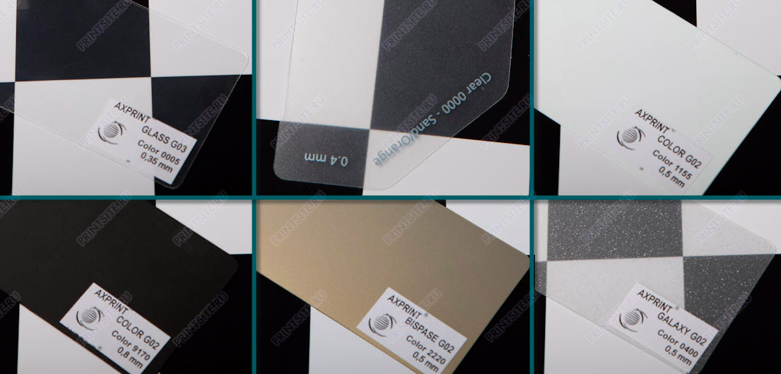 напечатать на AXPRINT PP цена Полипропилен каталог Полипропилен - образец цвета и тиснения - AXPRINT PP